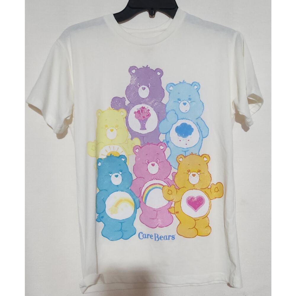 Care bears faded shirt woman small